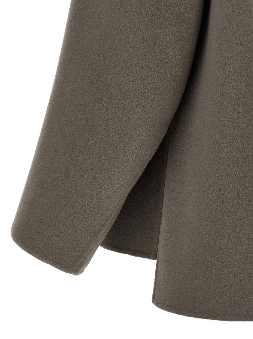 Max Mara Hand-Sewn Pure Wool 'Lily' Overshirt