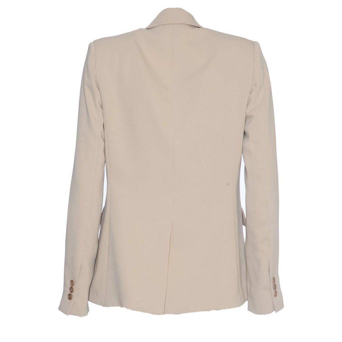 Parosh Single-Button Blazer With Tailored Silhouette In Sabbia