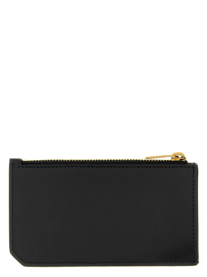 Saint Laurent Fragments Tiny Cassandre' Card Case