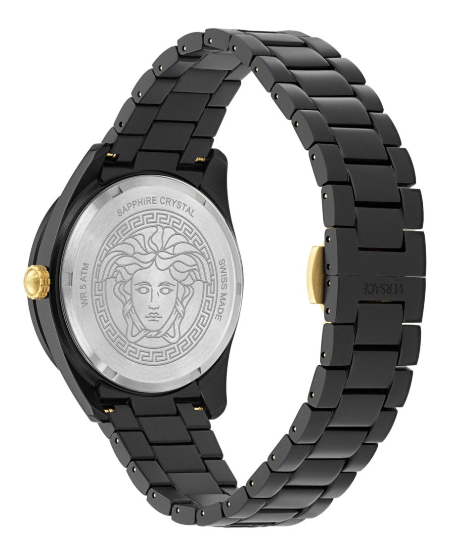 Versace V-Dome Aluminum Bracelet Watch