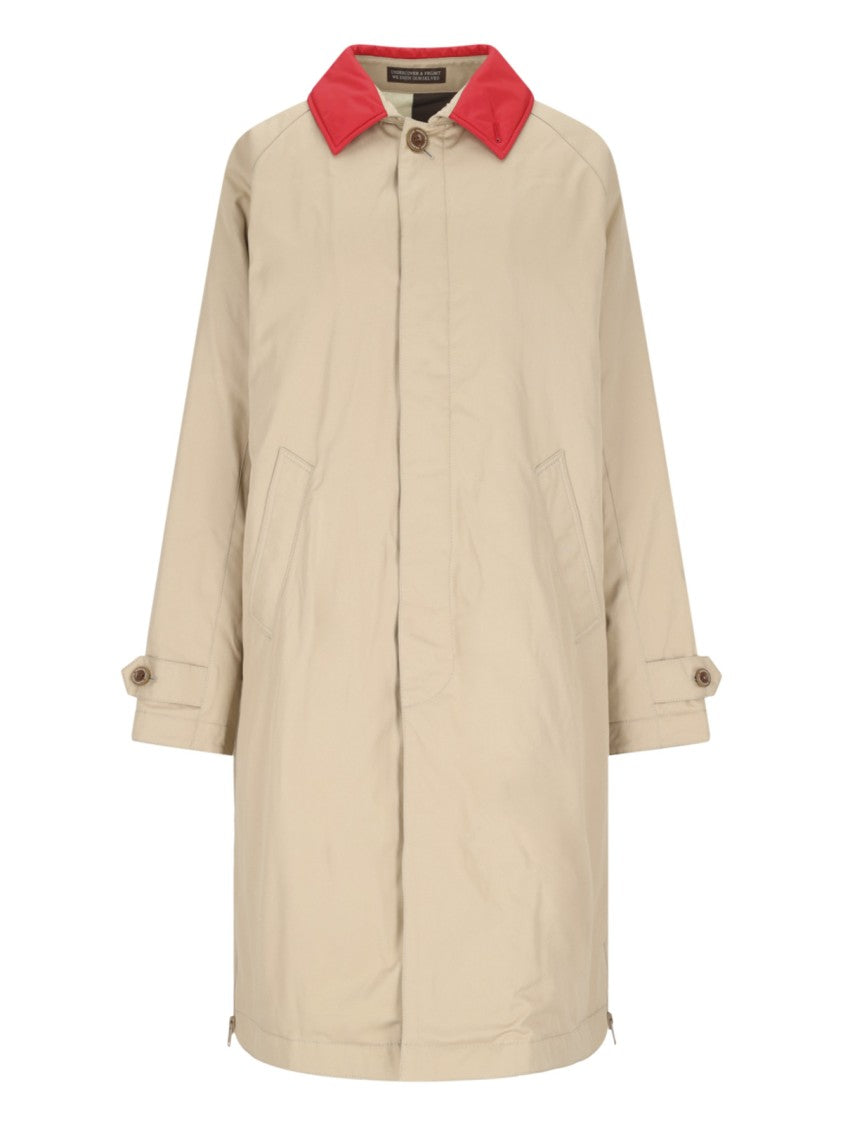 Undercover Beige Cotton Trench Coat