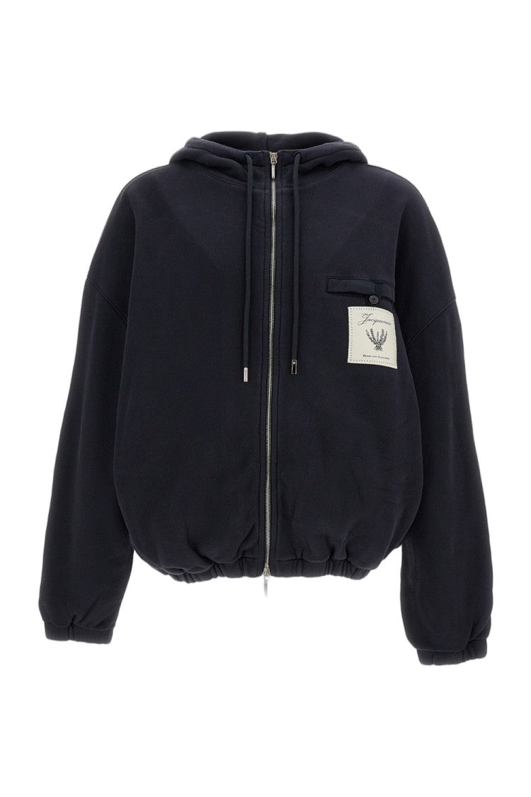 Jacquemus Blue The Hoodie Tournament Sweatshirt