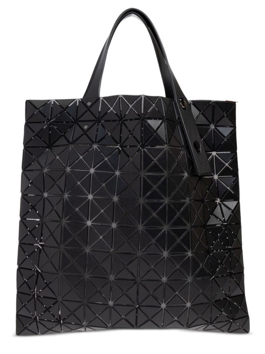 Bao Bao Issey Miyake Black Prism Glossy Geometric Polyester Tote Bag
