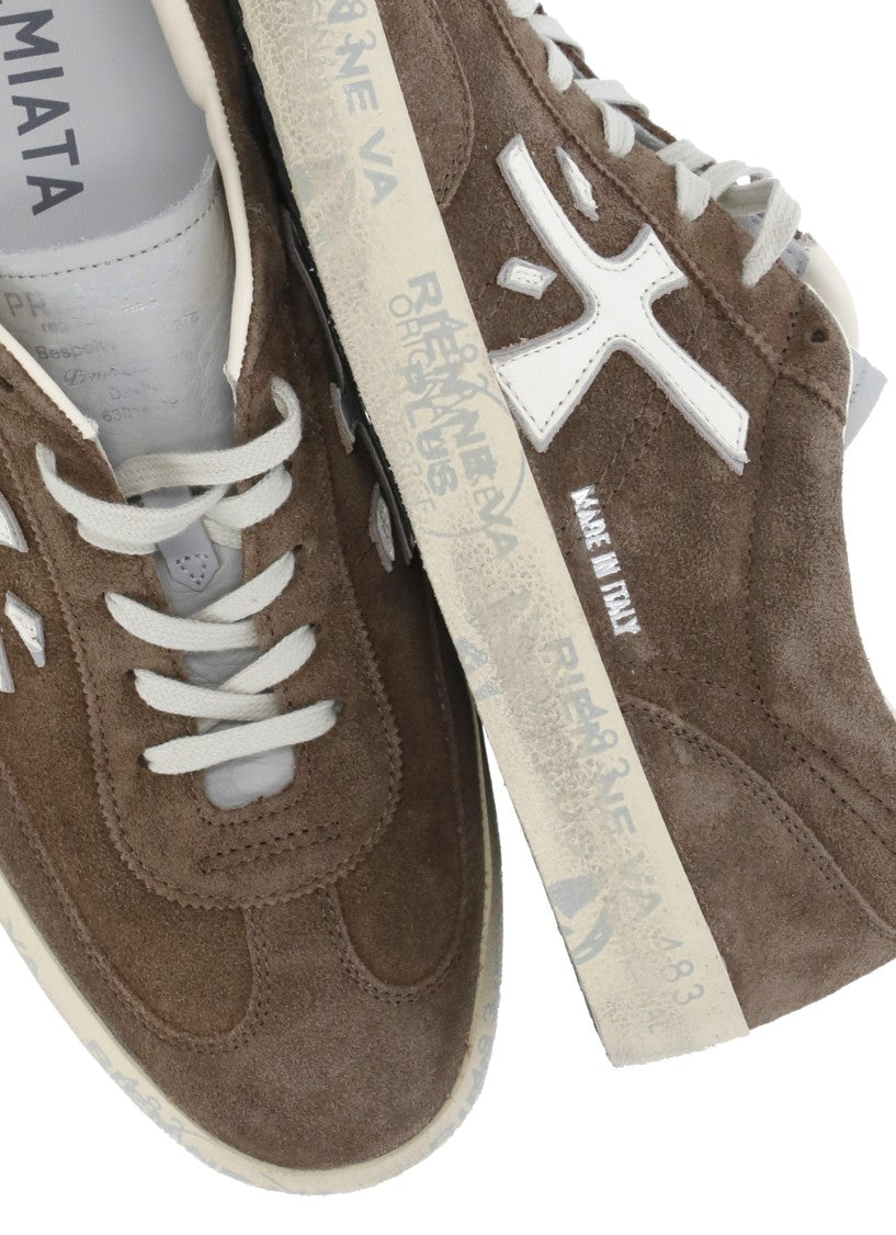 Prmt Brown David 8094 Suede Sneakers