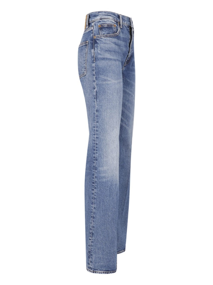 Polo Ralph Lauren Flared Jeans With Classic Five-Pocket Design
