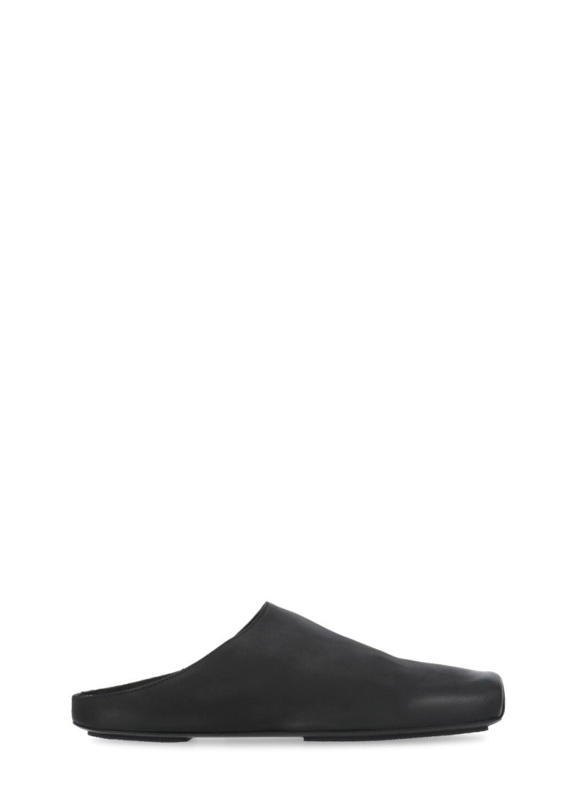 Uma Wang Smooth Leather Sabot