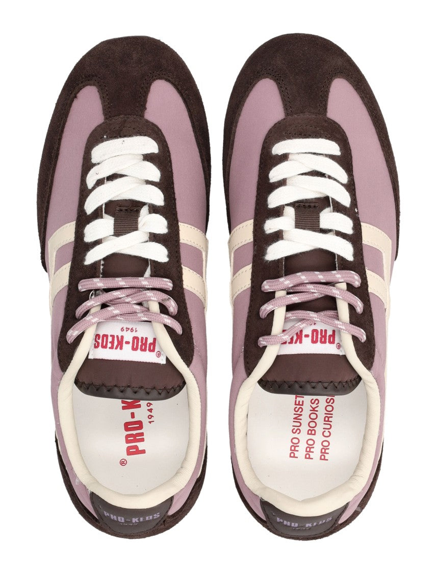 Pro-Keds Racer 77 Purple Contrasting Stripe Sneakers