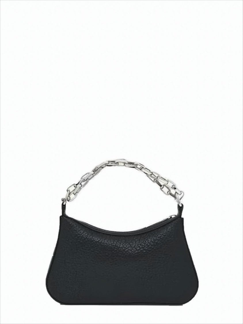 Alexander Mcqueen Textured Calf Leather Shoulder Bag