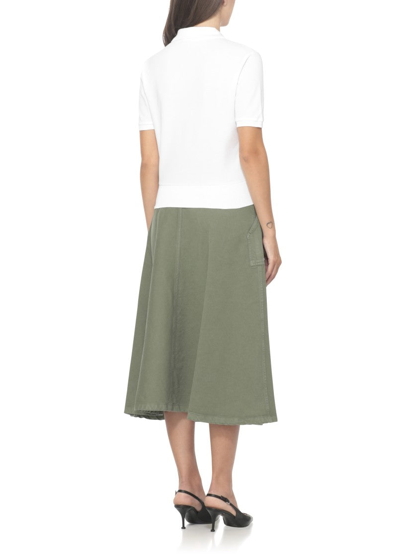 A.P.C. Cropped Short-Sleeved Cotton Polo