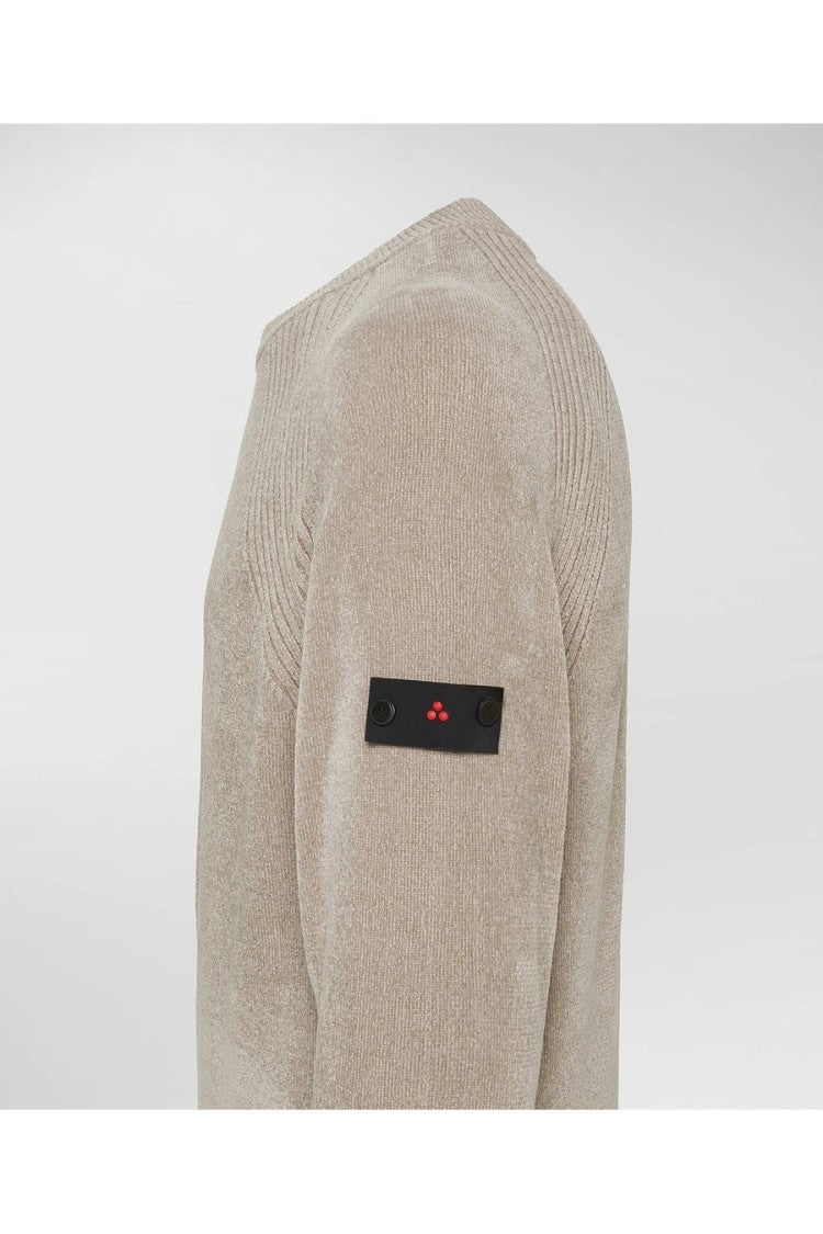 Peuterey White Wool-Blend Sweater