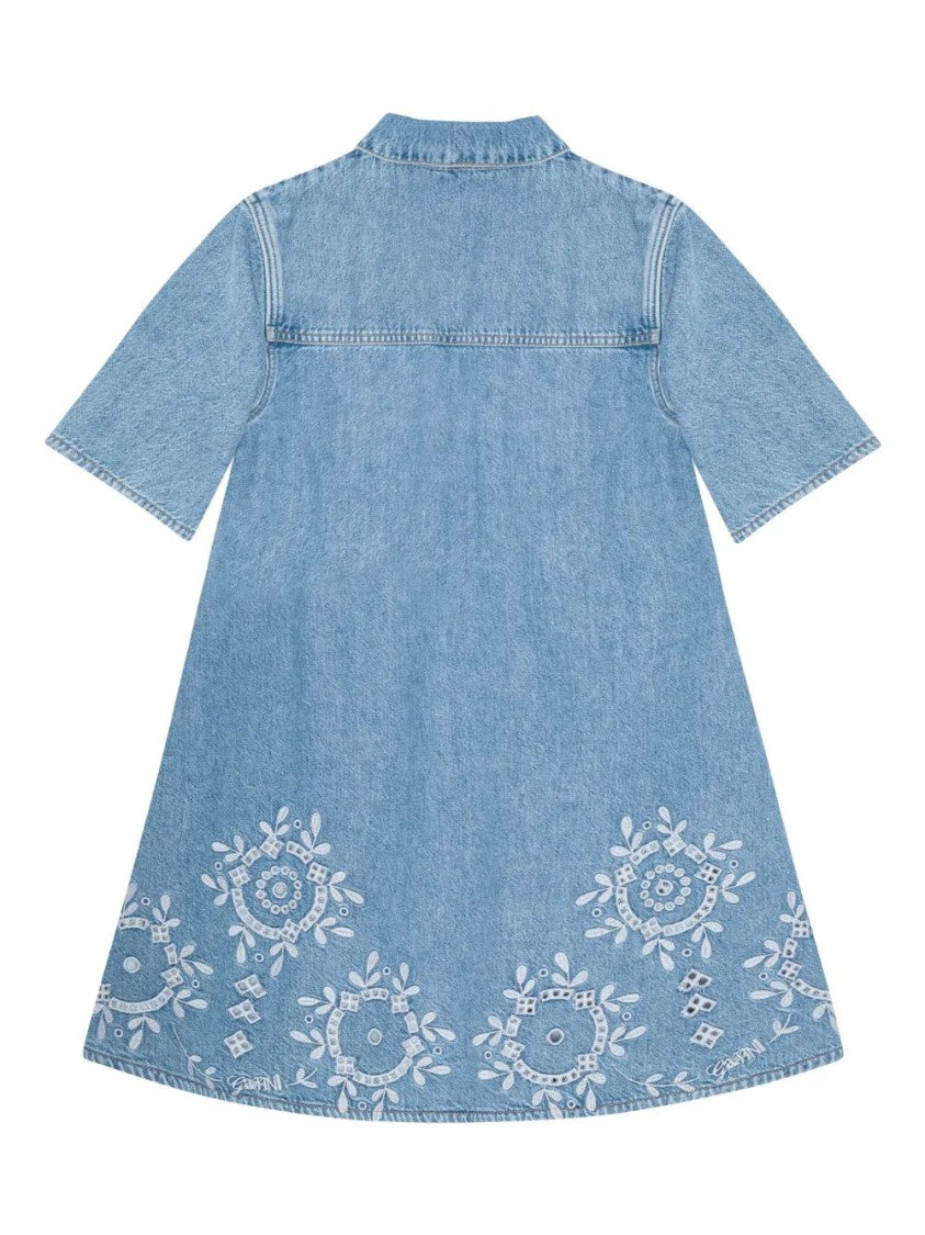 Ganni Denim Mini Dress