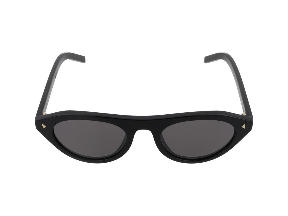 Prada Black 0Pr B15s Acetate Cat-Eye Sunglasses