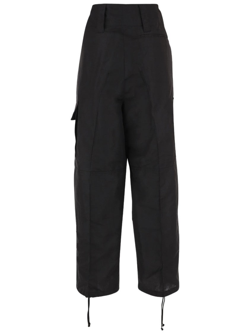 Niccolò Pasqualetti Oversized Linen-Blend Pants