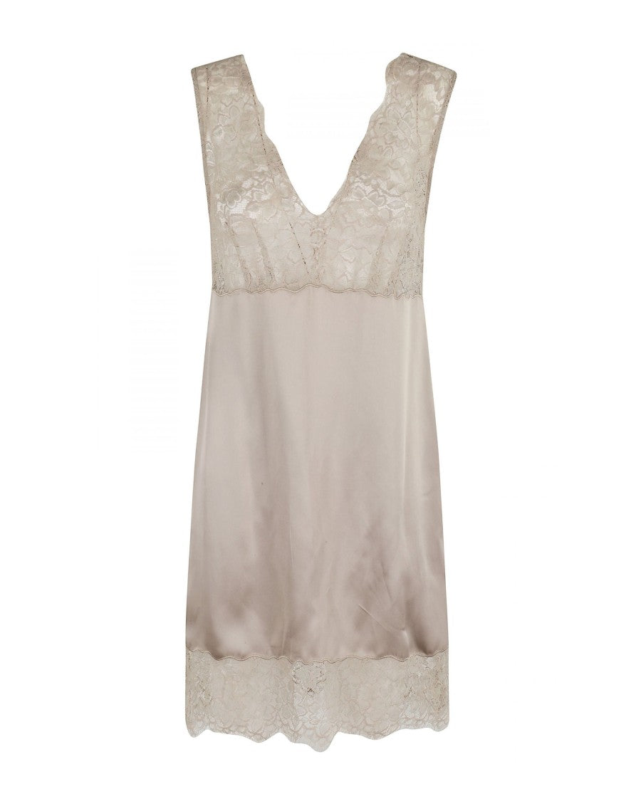 Marella Light Grey Lace Dress