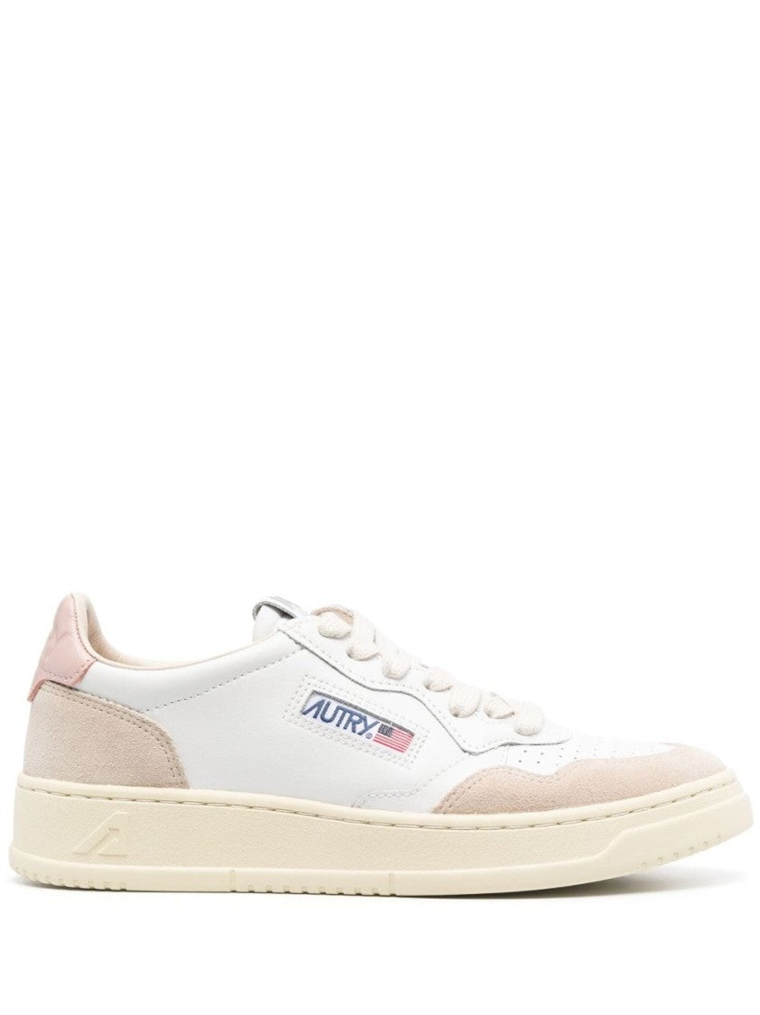 Autry Medalist Low-Top Sneakers With Matte Finish