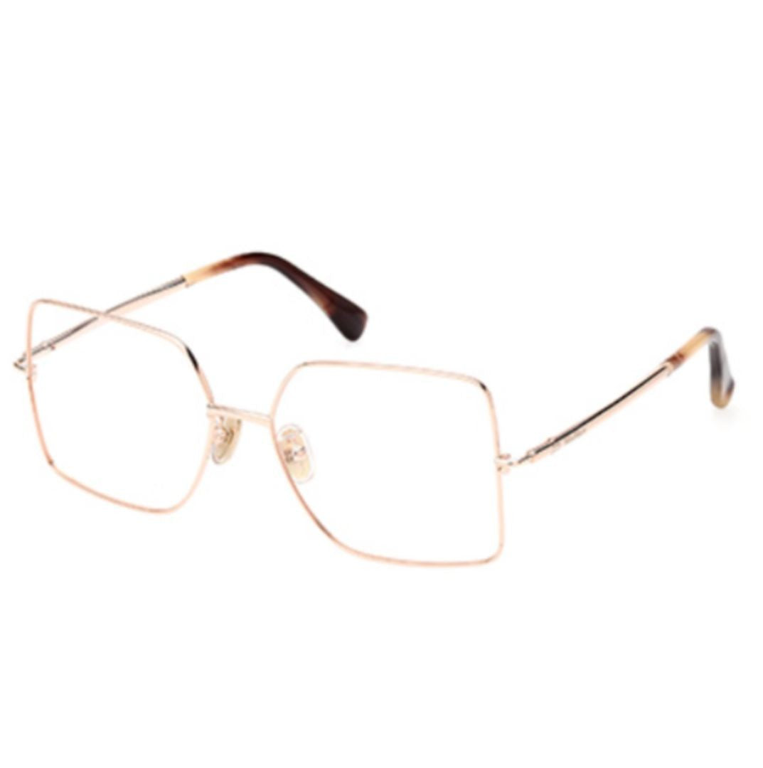 Max Mara Mm5098-H 55033 Thin Geometric Metal Frame Sunglasses