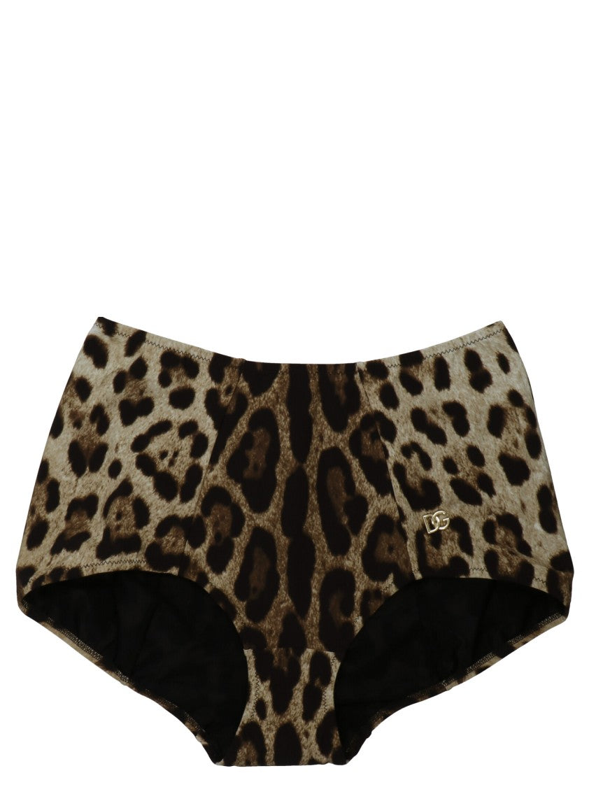 Dolce & Gabbana Animal Print Briefs