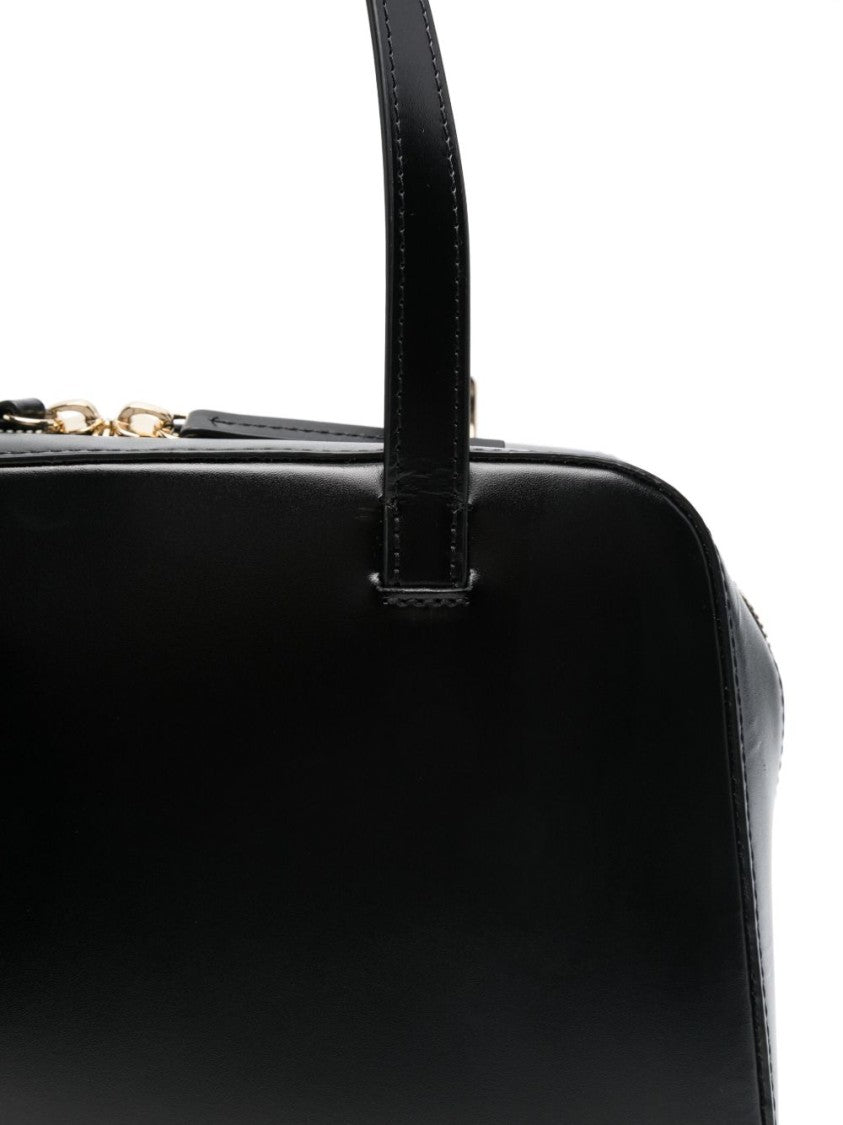 A.P.C. Black Shoulder Bag With Versatile Carrying Options