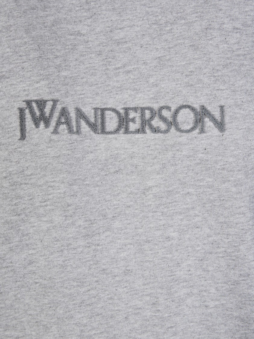 J. W. Anderson Classic Grey Crew Neck T-Shirt