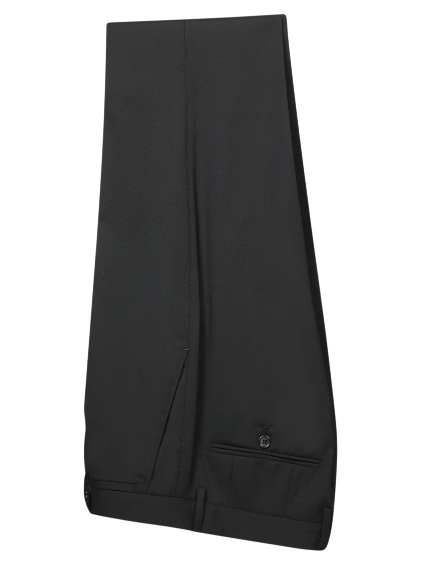 Dolce & Gabbana Black Suit With Classic Tailoring