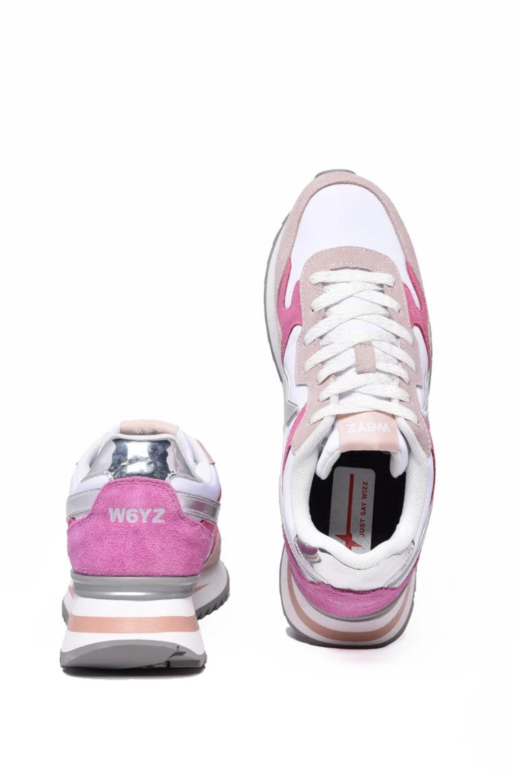 W6yz Just Say Wizz Yak Sneakers - White/Pink