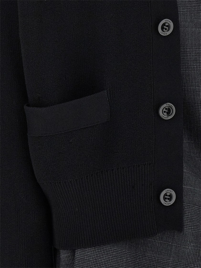 Sacai Double Layer Cardigan