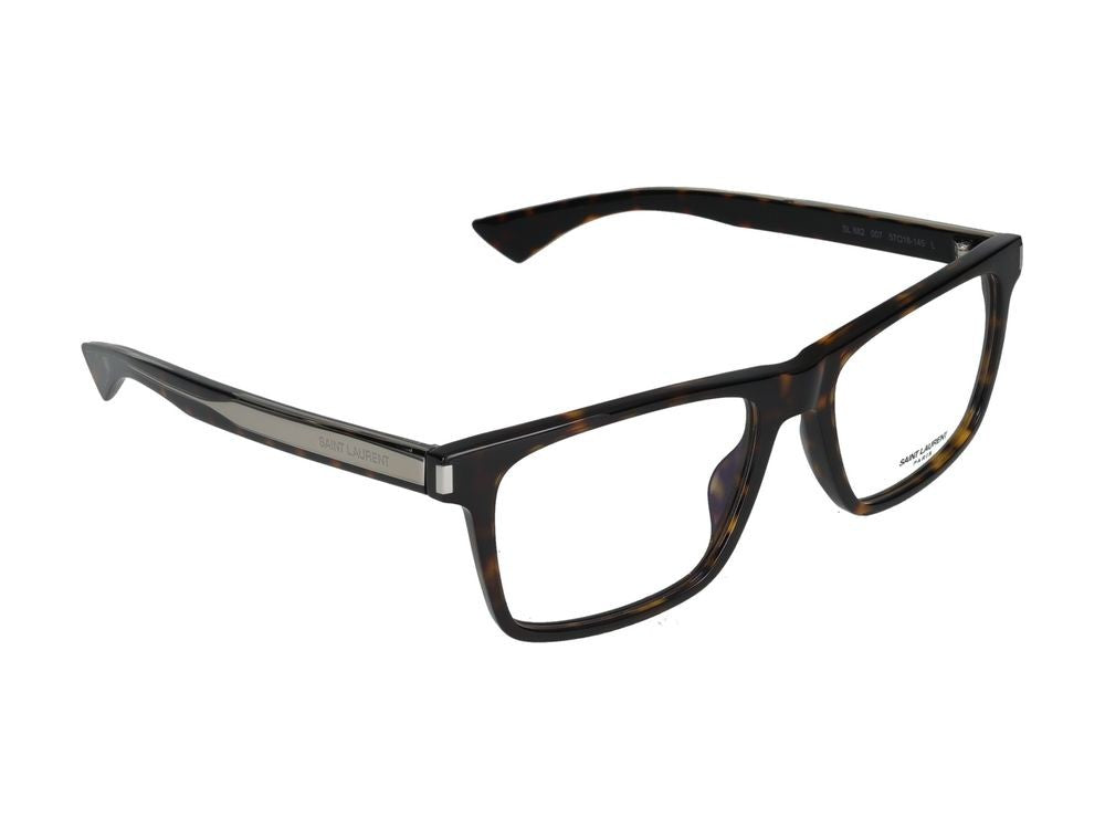 Saint Laurent Eyeglasses Sl 882 007 Havana Crystal Transp 57/18/145