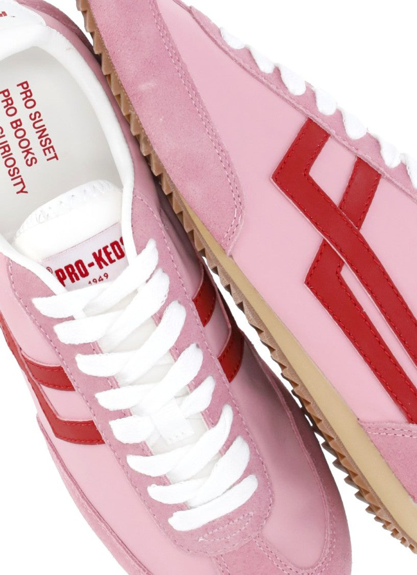 Pro-Keds Pink Racer 77 Suede Sneakers