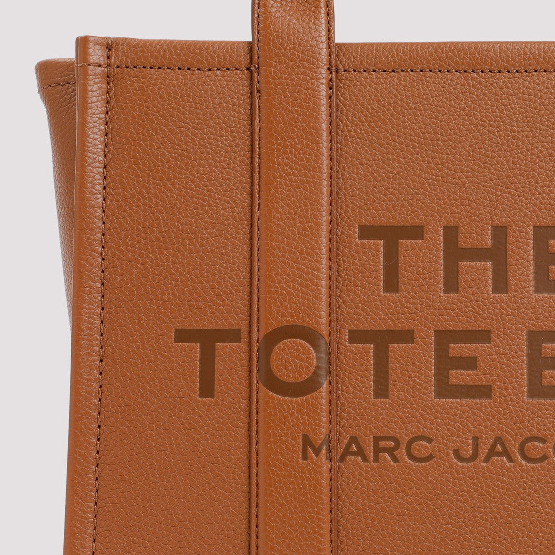 Marc Jacobs The Leather Medium Tote Tan Bag