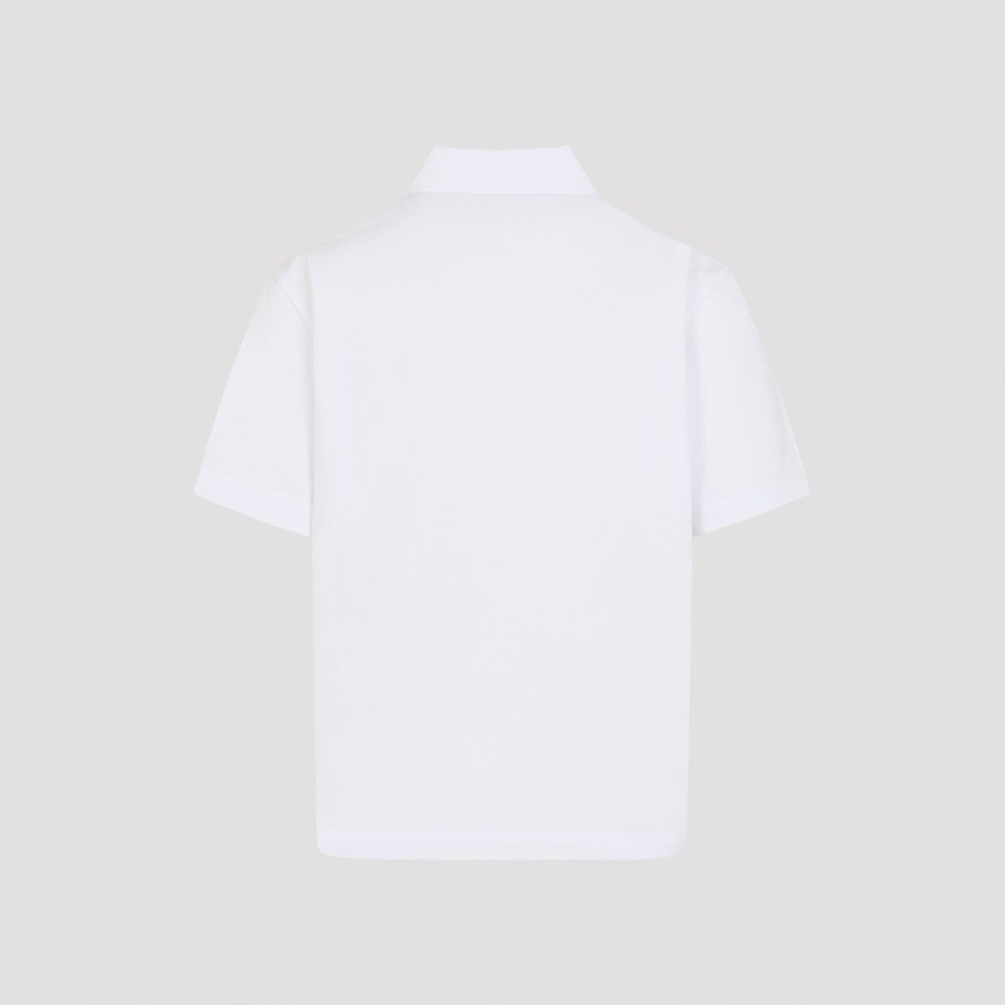 Moncler Classic Short-Sleeve Polo Shirt With Subtle Logo Patch