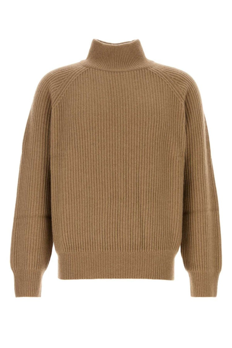 Le Kasha Camel Cashmere Lette Sweater