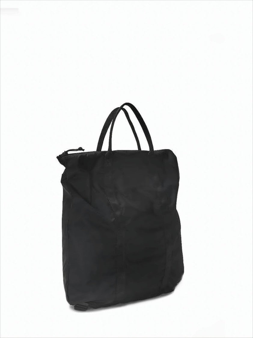 Porter Rectangular Black Shoulder Bag With Minimalist Design