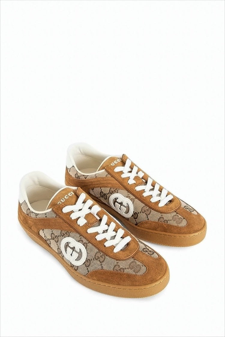 Gucci Low-Top Sneakers With Canvas