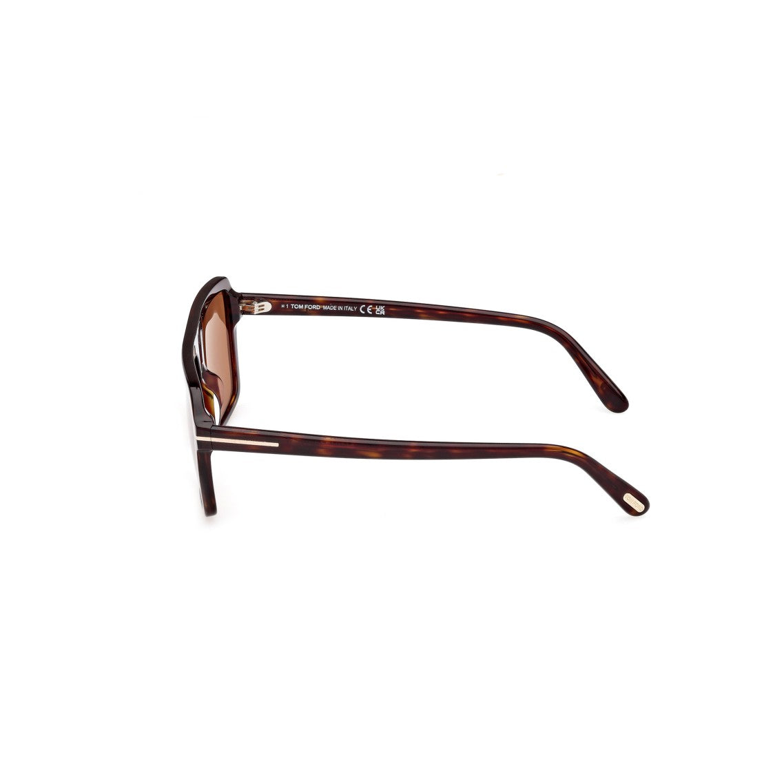 Tom Ford Ft1176 Rectangular Tortoiseshell Acetate Sunglasses