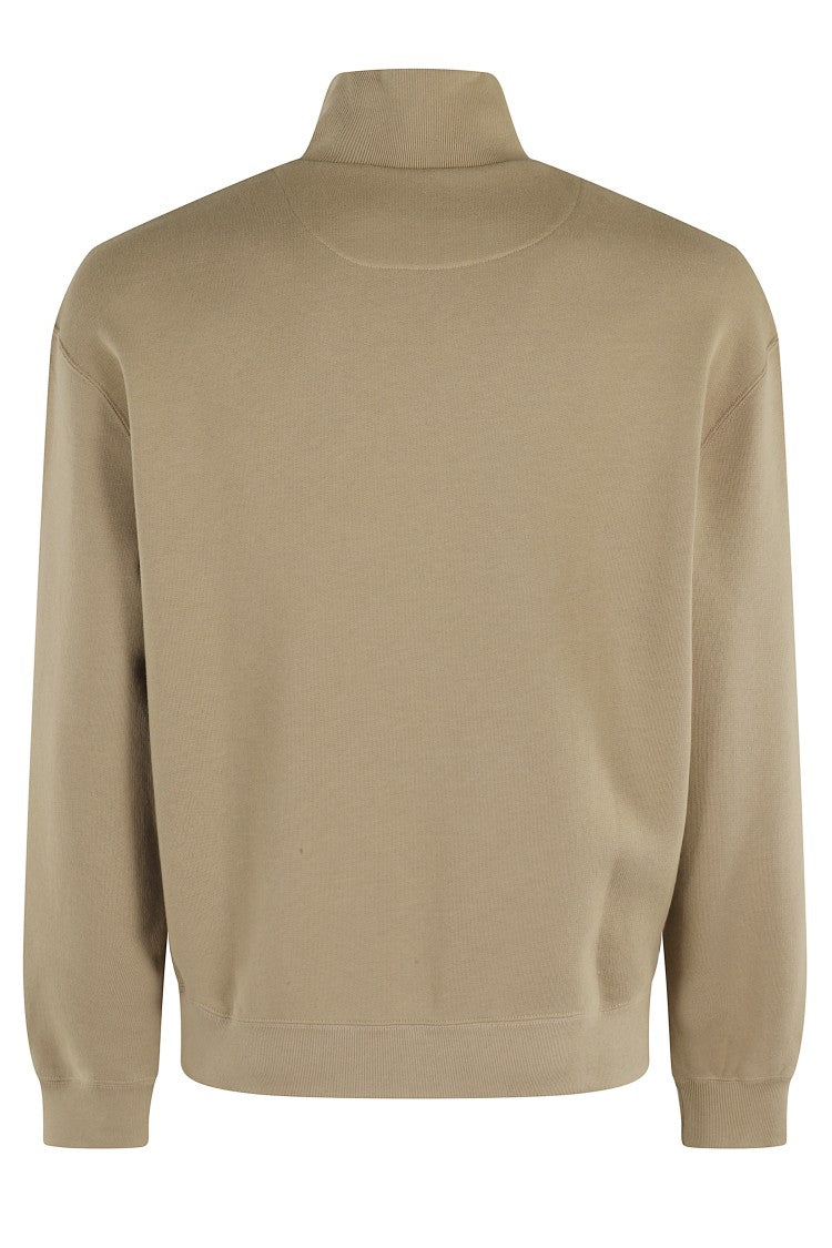 Maison Kitsuné Half Zipped Sweatshirt