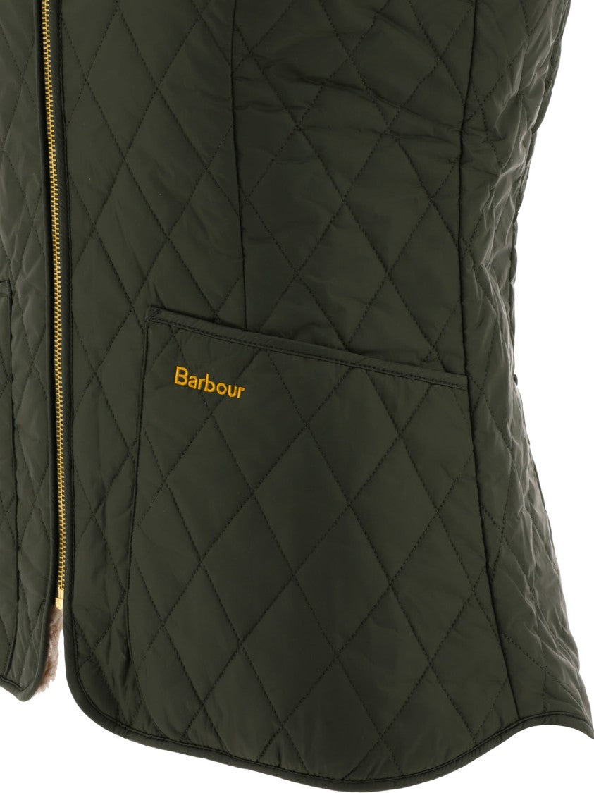 Barbour Diamond-Quilted Sleeveless Vest