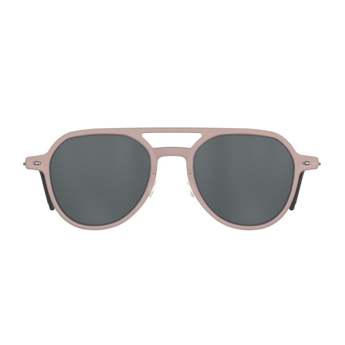 Lindberg Marrone Sun Titanium Geometric Sunglasses