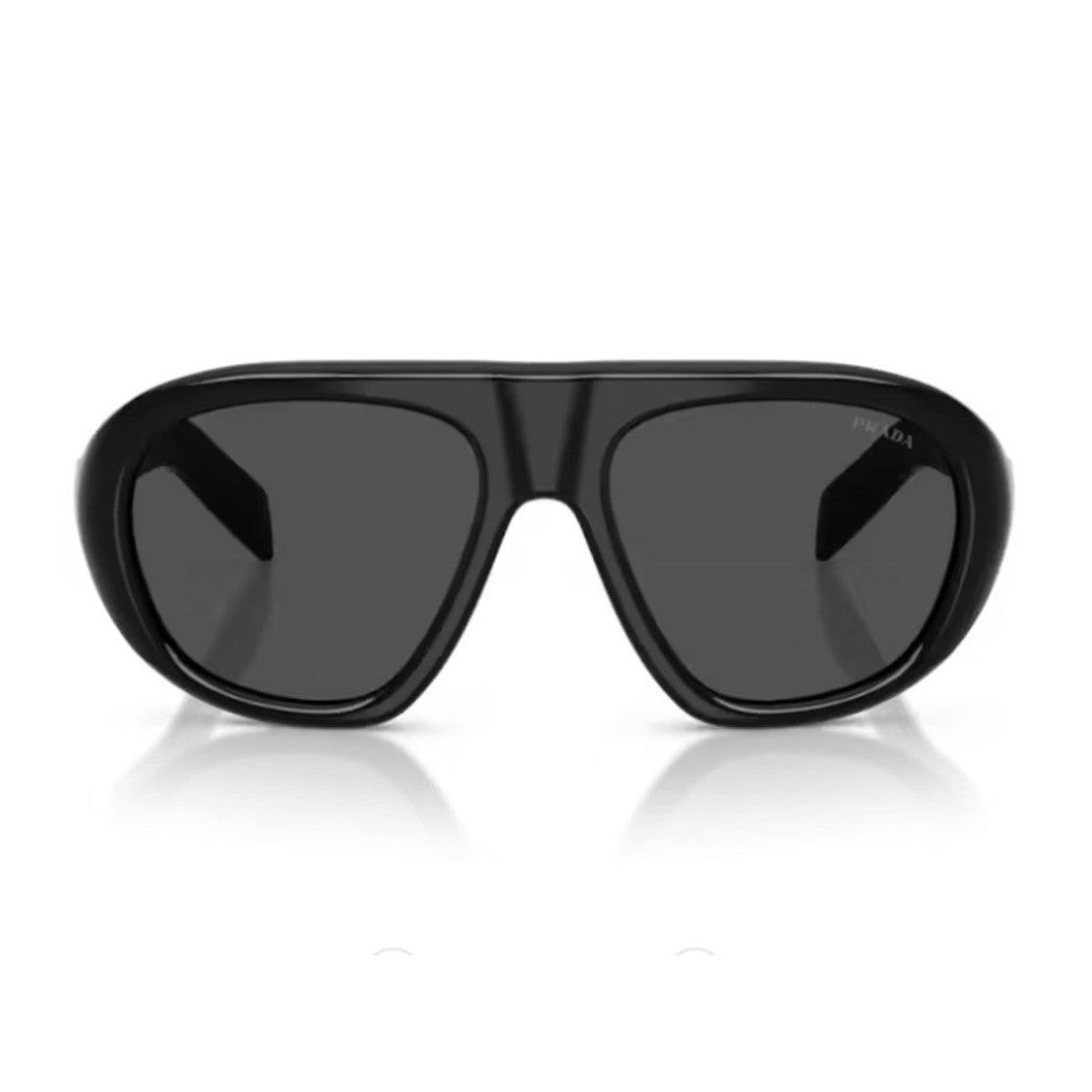 Prada Black Prada C05s Acetate Aviator Sunglasses