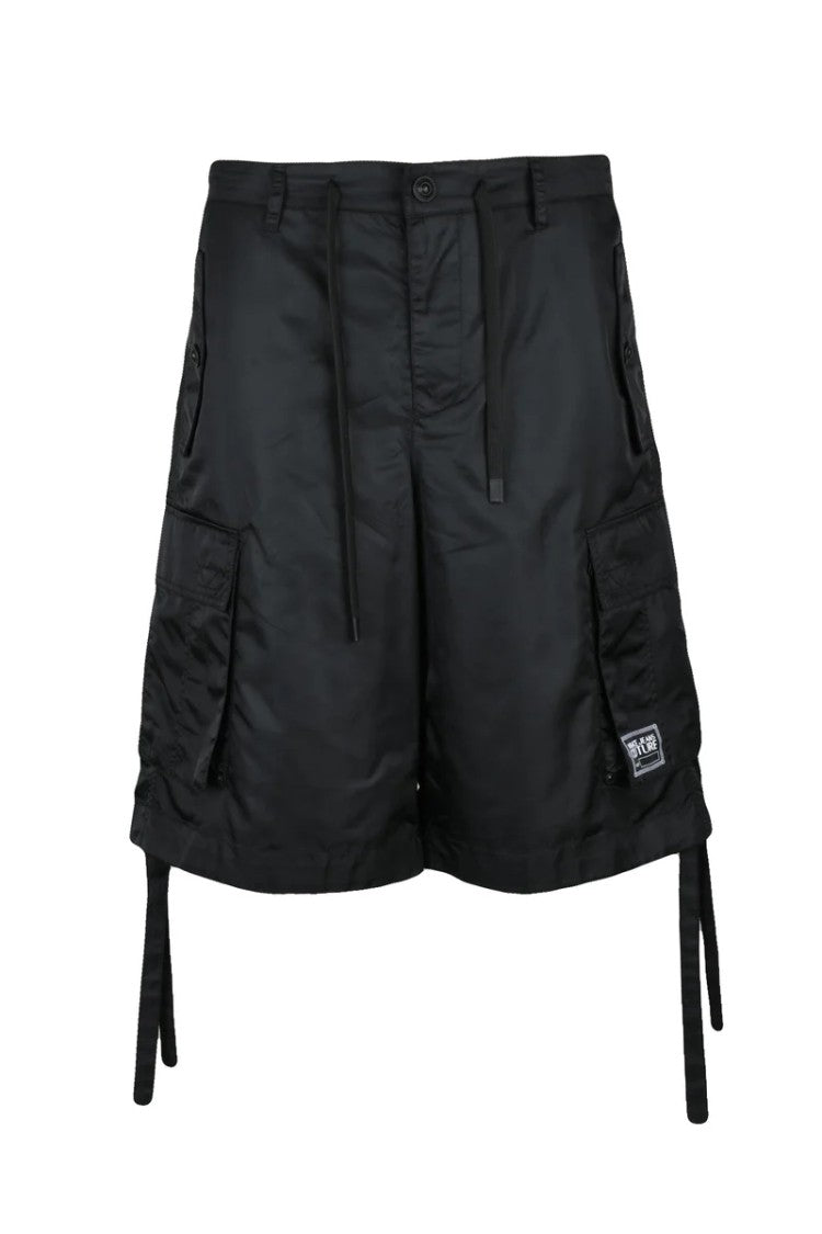 Versace Jeans Couture Polyamide Shorts - Black