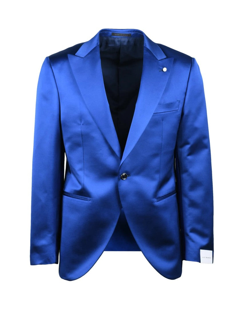 Luigi Bianchi Satin Finish Tailored Luigi Bianchi Jacket