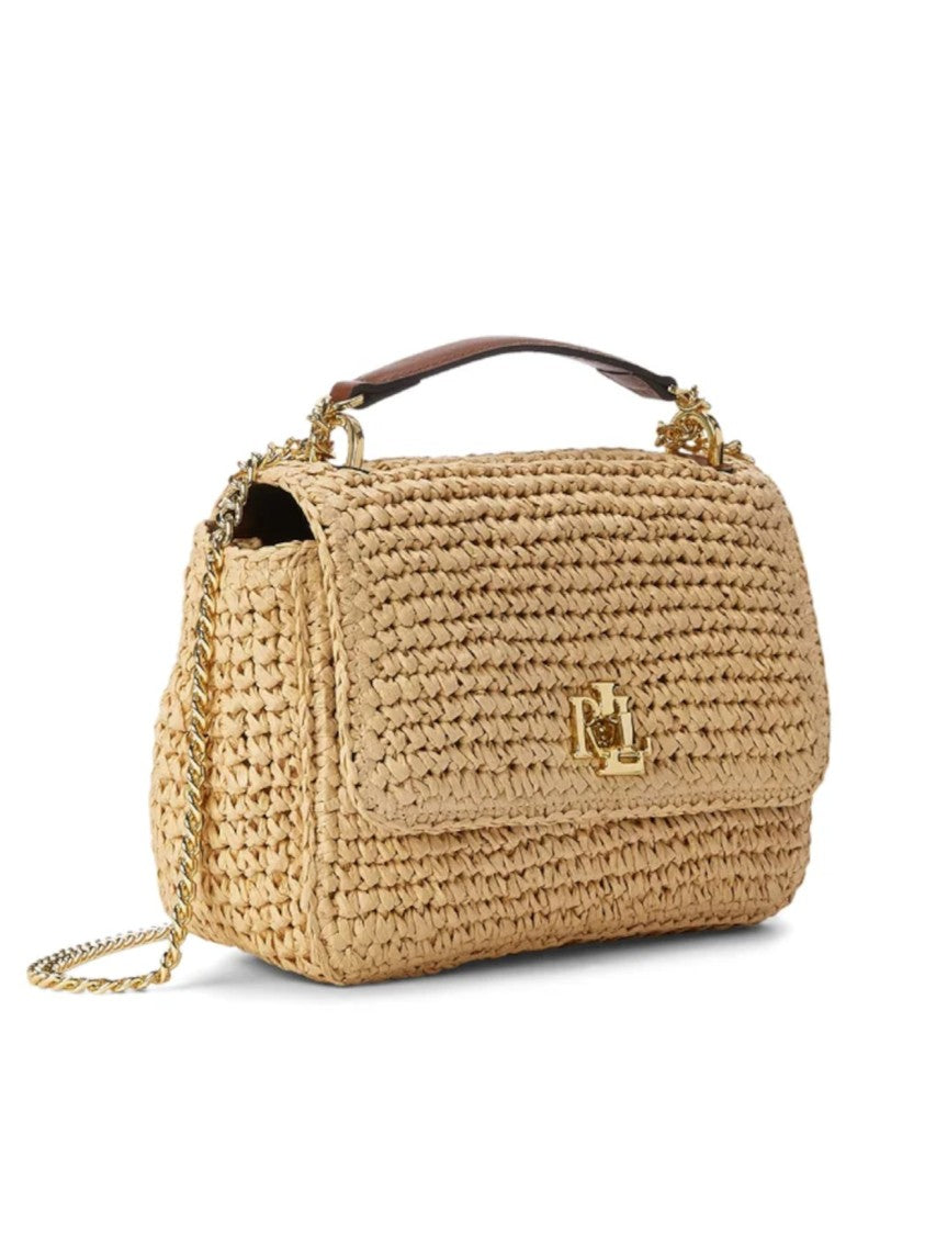 Lauren Ralph Lauren Natural Sophee 22 Paper Straw Bag