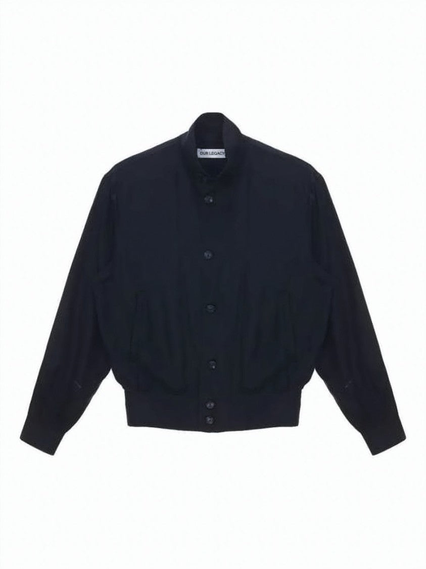Our Legacy Structured Black Lyocell Jacket