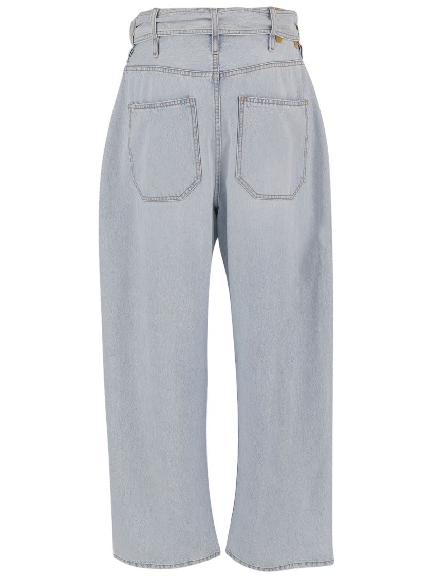 Darkpark Light Denim Cotton Jeans