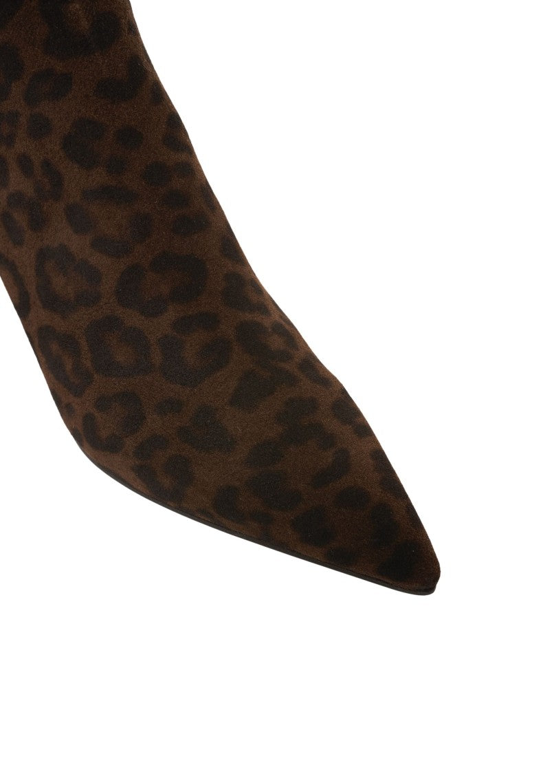 Billi Bi Animal Print Ankle Boots