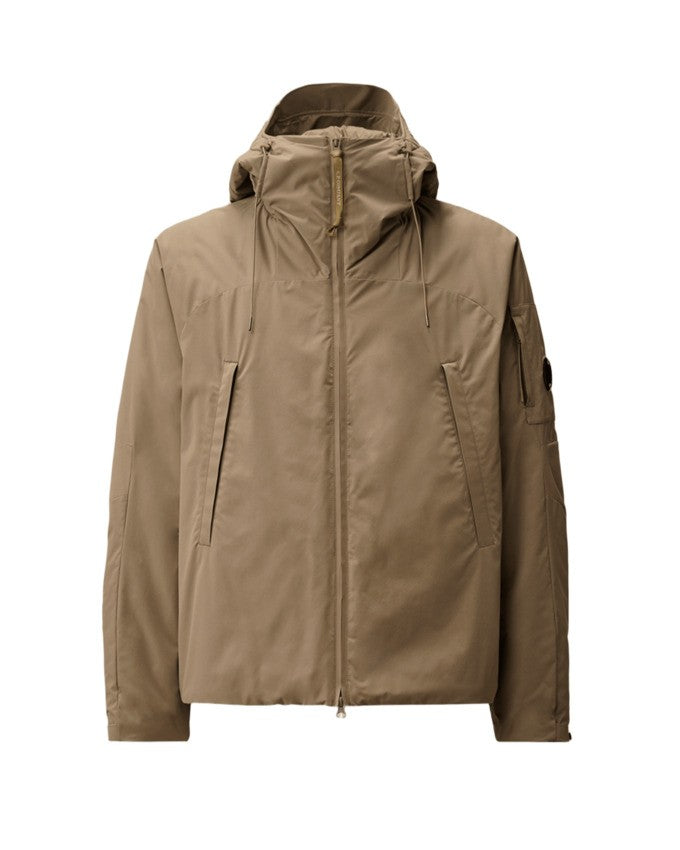 C.P. Company Padded Hooded Jacket With Zip Closure