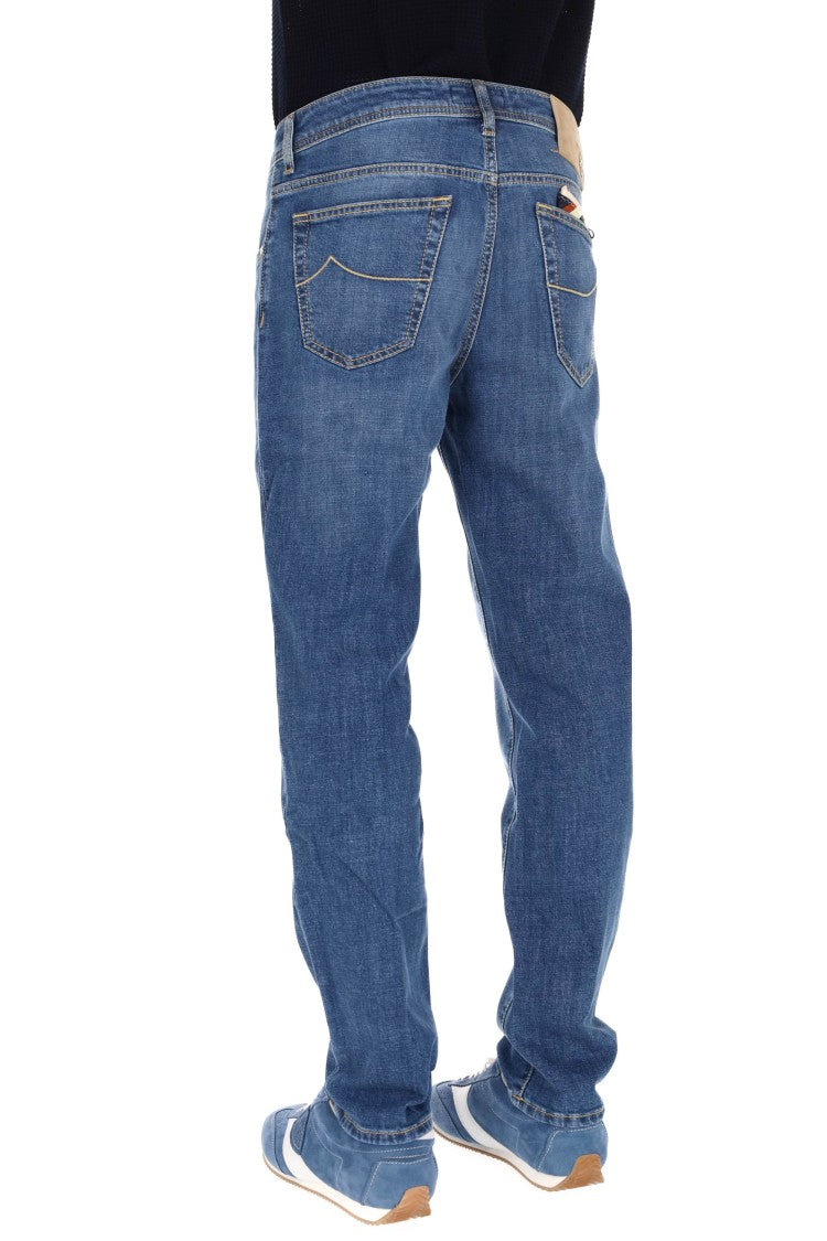 Jacob Cohen Scott Carrot Fit Stretch Denim Jeans