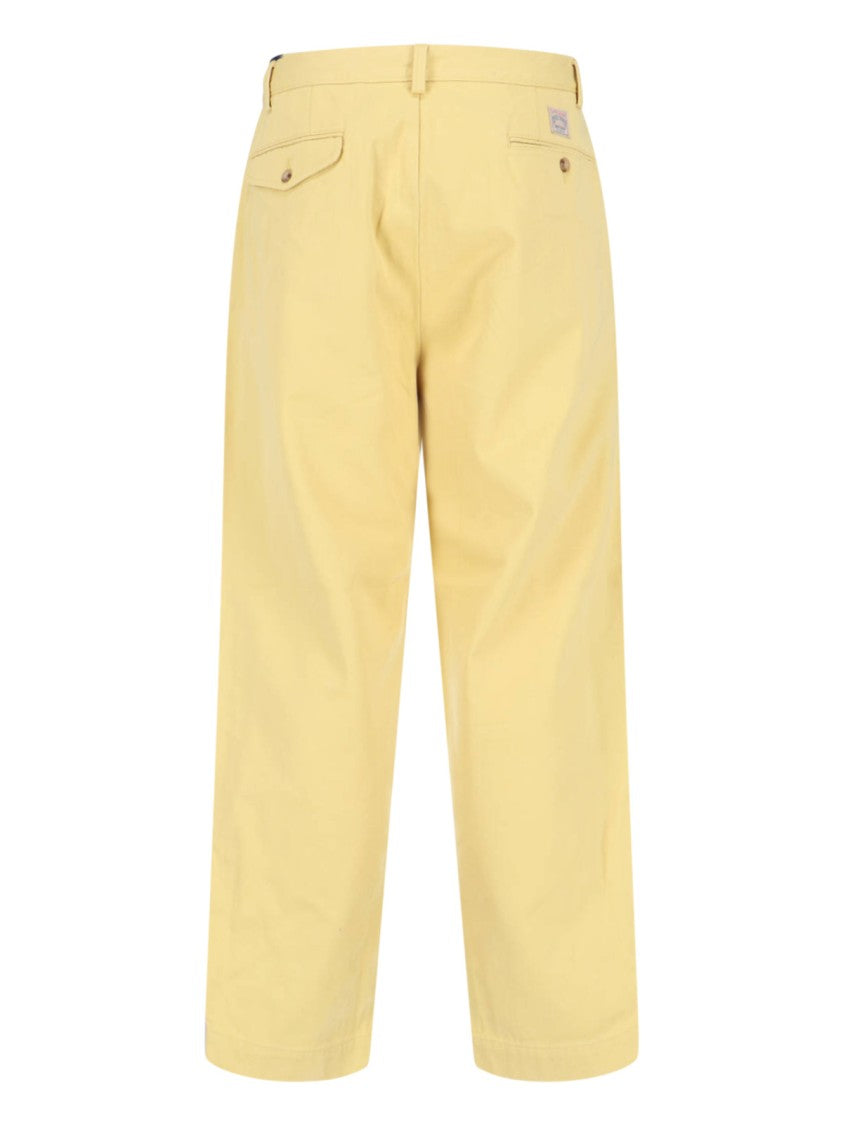 Polo Ralph Lauren Straight-Leg Trousers In Vibrant Yellow