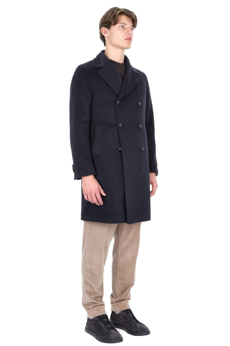 Tagliatore Arden Pure Cashmere Double-Breasted Coat
