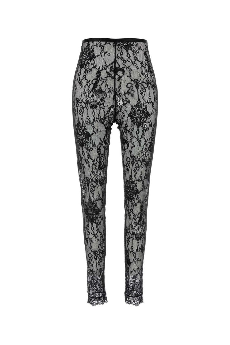 Givenchy Black Lace Leggings