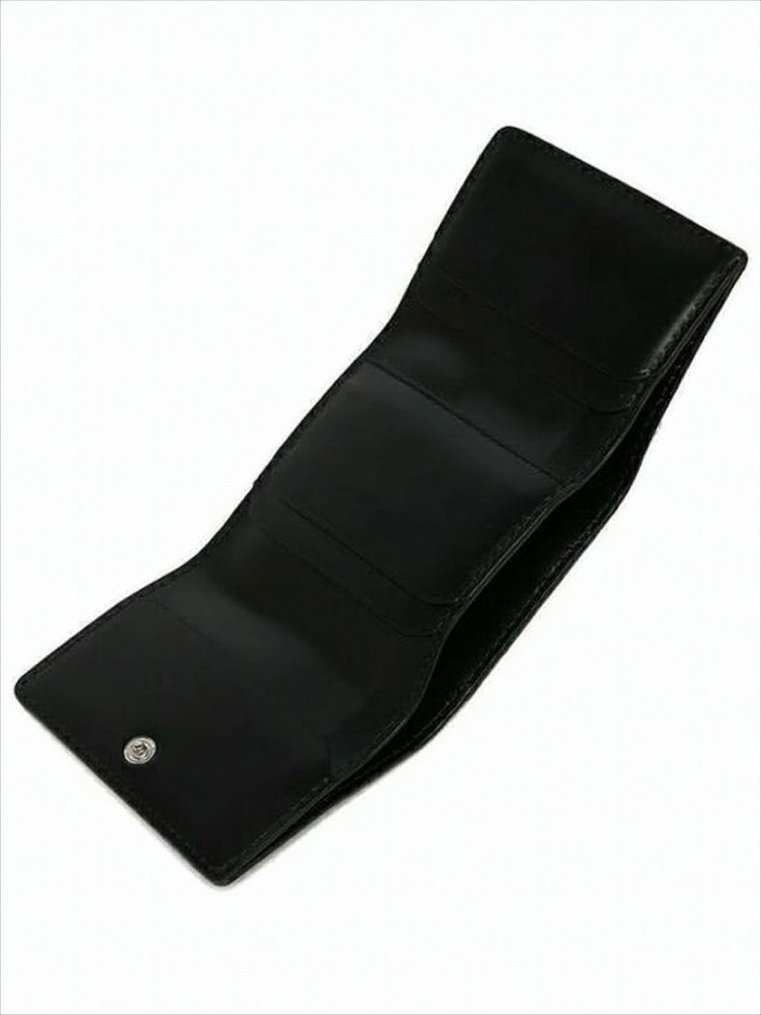 A.P.C. Compact Bifold Wallet In Smooth Calf Leather